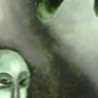 Imagino mundis / Acrylique sur toile, 90x60 / 1998